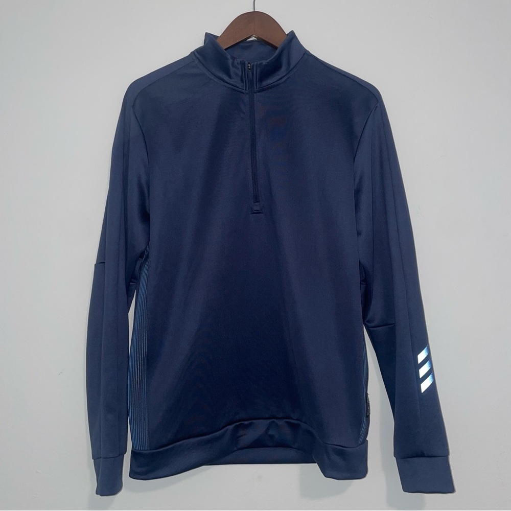 Adidas Golf Quarter Zip Pullover Navy Small